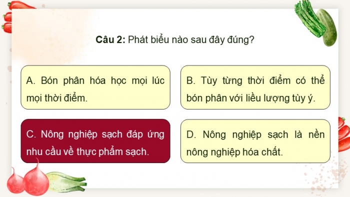 Giáo án điện tử chuyên đề Sinh học 11 chân trời Ôn tập CĐ 1