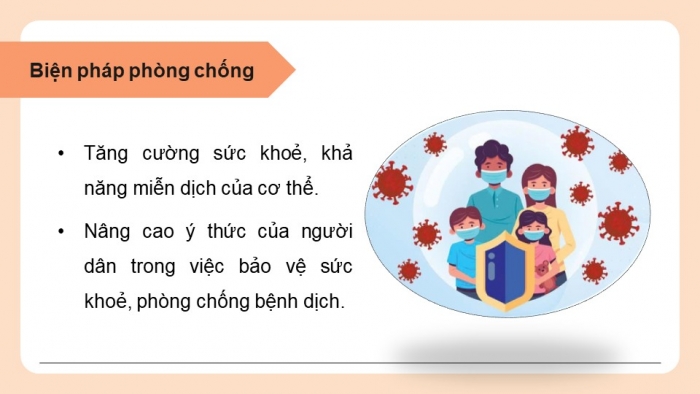 Giáo án điện tử chuyên đề Sinh học 11 chân trời Bài 8: Các biện pháp phòng chống bệnh dịch ở người