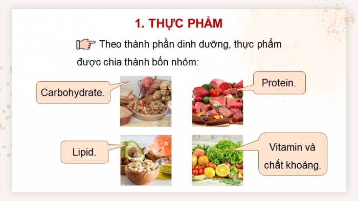 Giáo án điện tử chuyên đề Sinh học 11 cánh diều Bài 8: Vệ sinh an toàn thực phẩm và nguyên nhân gây ngộ độc thực phẩm