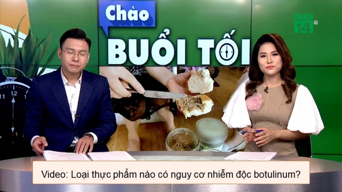 Giáo án điện tử chuyên đề Sinh học 11 cánh diều Bài 8: Vệ sinh an toàn thực phẩm và nguyên nhân gây ngộ độc thực phẩm (P2)