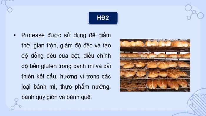 Giáo án điện tử chuyên đề Sinh học 10 chân trời Bài 8: Ứng dụng của enzyme