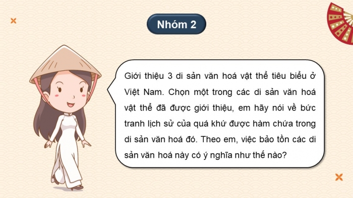 Giáo án điện tử chuyên đề Lịch sử 10 chân trời CĐ 2 P3: Di sản văn hoá và di sản thiên nhiên tiêu biểu của Việt Nam