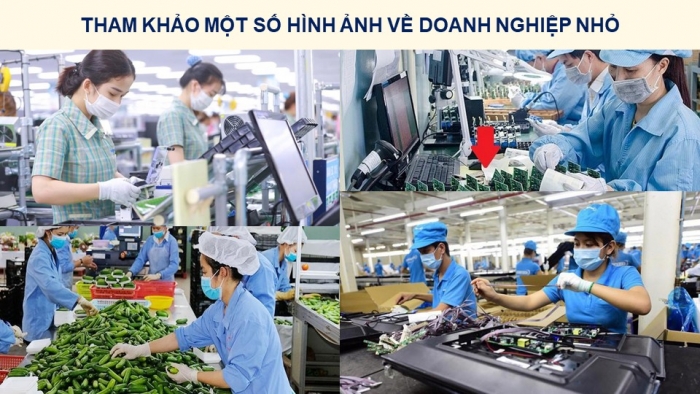 Giáo án điện tử chuyên đề Kinh tế pháp luật 10 cánh diều Bài 4: Doanh nghiệp nhỏ và lĩnh vực sản xuất kinh doanh của doanh nghiệp nhỏ