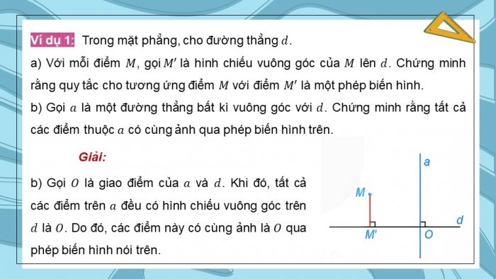 Giáo án điện tử chuyên đề Toán 11 kết nối Bài 1: Phép biến hình