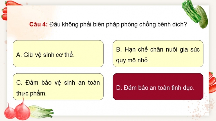 Giáo án điện tử chuyên đề Sinh học 11 chân trời Ôn tập CĐ 2