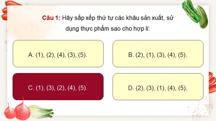 Giáo án điện tử chuyên đề Sinh học 11 chân trời Ôn tập CĐ 3