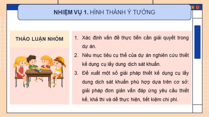 Giáo án điện tử chuyên đề Công nghệ cơ khí 11 cánh diều Bài 4: Dự án Nghiên cứu 