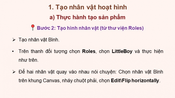 Giáo án điện tử chuyên đề Tin học ứng dụng 11 cánh diều Bài 2: Tạo đoạn phim hoạt hình