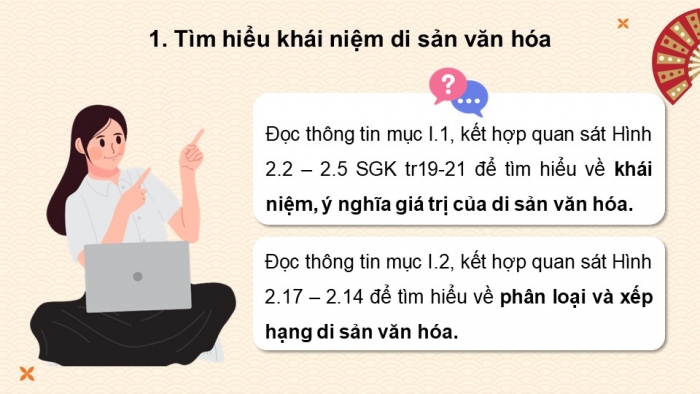 Giáo án điện tử chuyên đề Lịch sử 10 chân trời CĐ 2 P1: Di sản văn hoá; P2 Bảo tồn và phát huy giá trị