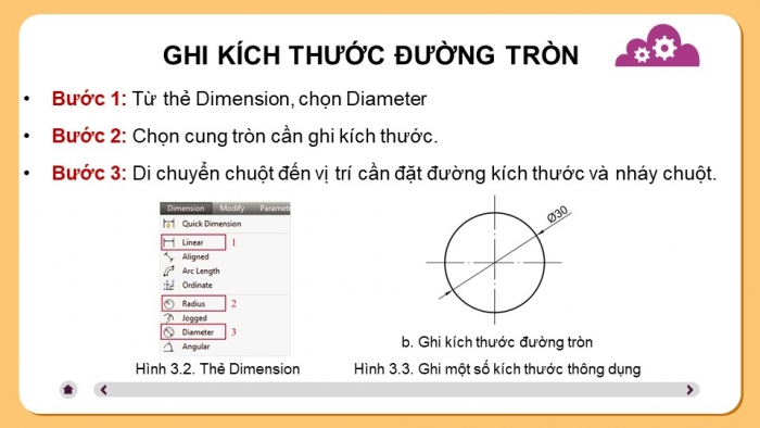 Giáo án điện tử chuyên đề Thiết kế và Công nghệ 10 cánh diều Bài 3: Gạch mặt cắt, ghi kích thước và viết chữ cho bản vẽ