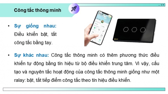 Giáo án điện tử chuyên đề Thiết kế và Công nghệ 10 cánh diều Bài 6: Hệ thống điều khiển cho ngôi nhà thông minh