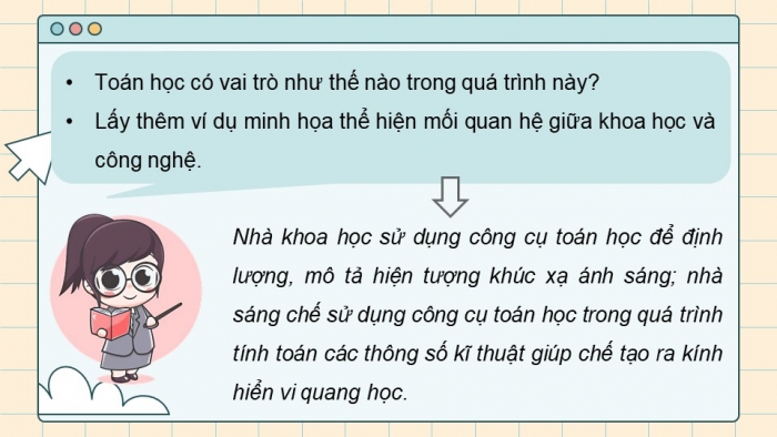 Giáo án điện tử chuyên đề Thiết kế và Công nghệ 10 cánh diều Bài 10: Giới thiệu chung về STEM, nghề nghiệp STEM