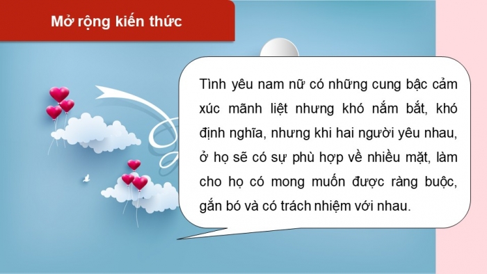 Giáo án điện tử chuyên đề Kinh tế pháp luật 10 cánh diều Bài 1: Tình yêu