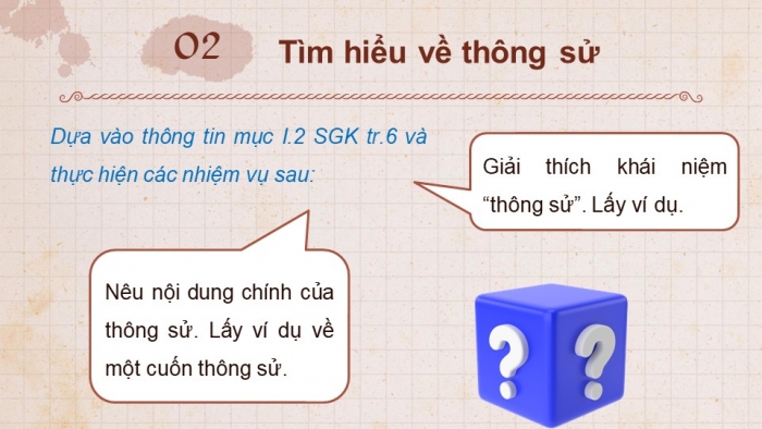 Giáo án điện tử chuyên đề Lịch sử 10 cánh diều CĐ 1: Các lĩnh vực của sử học