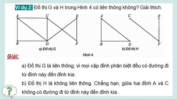 Giáo án điện tử chuyên đề Toán 11 chân trời Bài 2: Đường đi Euler và đường đi Hamilton