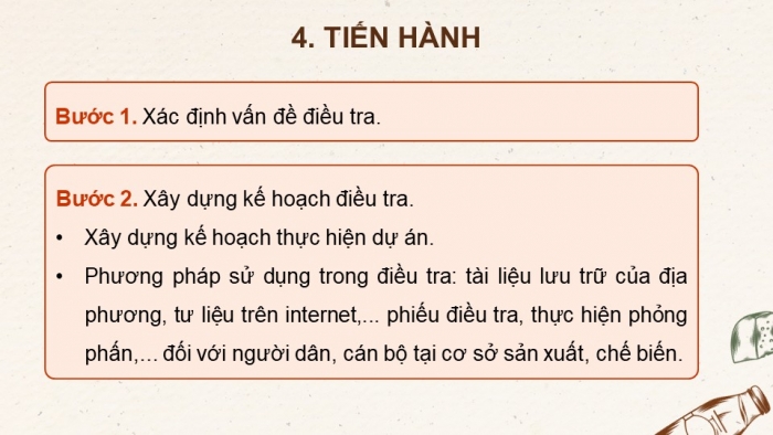 Giáo án điện tử chuyên đề Sinh học 11 cánh diều Bài 10: Dự án điều tra về hiện trạng an toàn vệ sinh thực phẩm tại địa phương