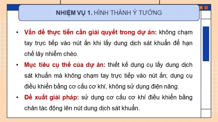 Giáo án điện tử chuyên đề Công nghệ cơ khí 11 cánh diều Bài 4: Dự án Nghiên cứu 