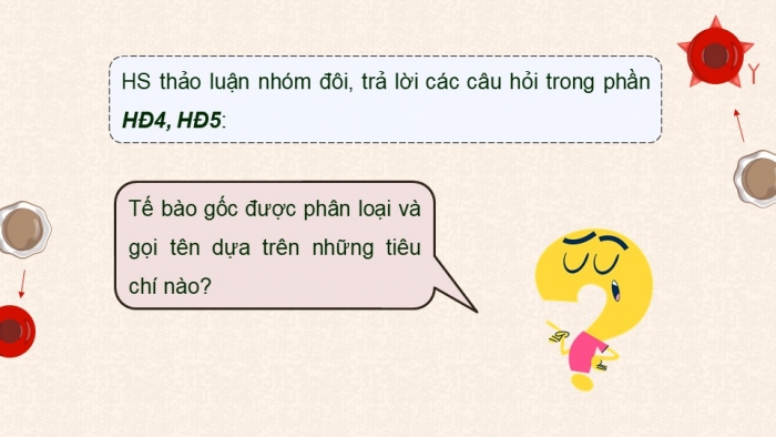 Giáo án điện tử chuyên đề Sinh học 10 chân trời Bài 4: Tế bào gốc và công nghệ tế bào gốc