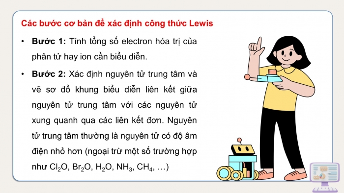 Giáo án điện tử chuyên đề Hoá học 10 cánh diều Bài 1: Liên kết hoá học và hình học phân tử