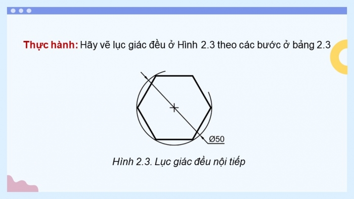 Giáo án điện tử chuyên đề Thiết kế và Công nghệ 10 cánh diều Bài 2: Các lệnh vẽ và hiệu chỉnh bản vẽ