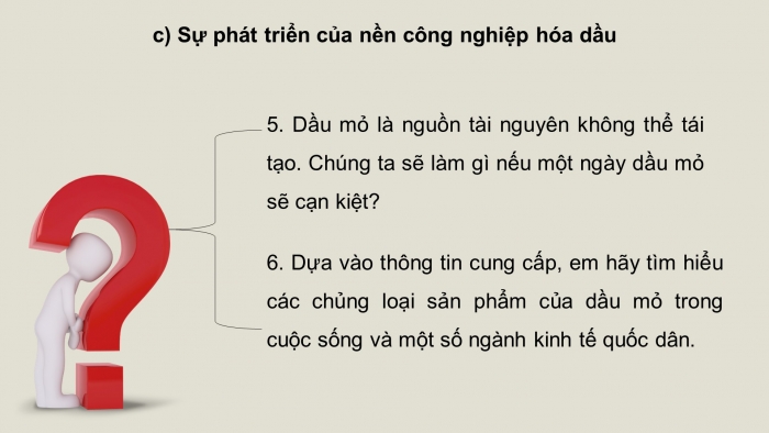 Giáo án điện tử chuyên đề Hoá học 11 cánh diều Bài 9: Sản xuất dầu mỏ và nhiên liệu thay thế dầu mỏ