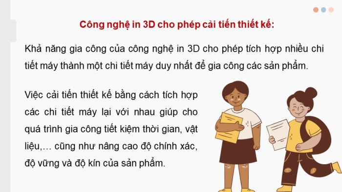 Giáo án điện tử chuyên đề Công nghệ cơ khí 11 cánh diều Bài 11: Xu hướng và triển vọng phát triển công nghệ in 3D