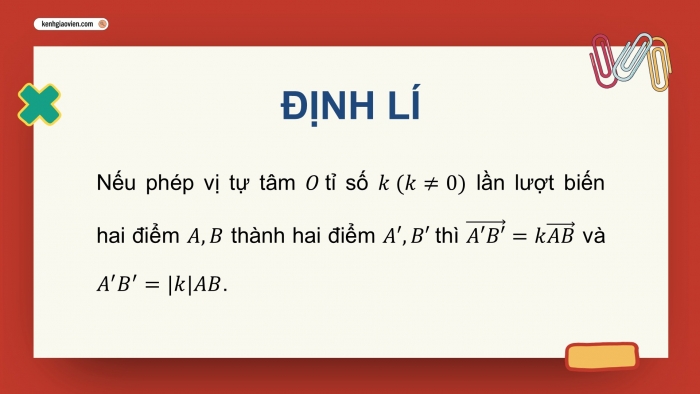 Giáo án điện tử chuyên đề Toán 11 cánh diều Bài 2: Phép đồng dạng