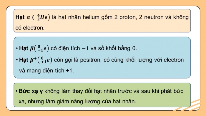 Giáo án điện tử chuyên đề Hoá học 10 chân trời Bài 2: Phản ứng hạt nhân