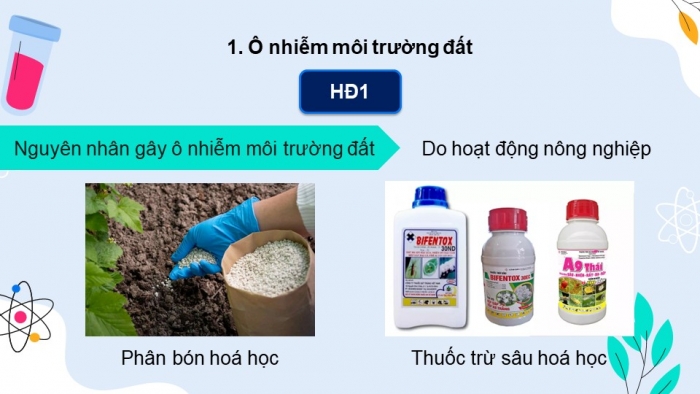 Giáo án điện tử chuyên đề Sinh học 10 chân trời Bài 12: Công nghệ ứng dụng vi sinh vật trong xử lí ô nhiễm môi trường