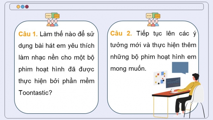 Giáo án điện tử chuyên đề Tin học ứng dụng 11 kết nối Bài 10: Ra mắt phim hoạt hình của em