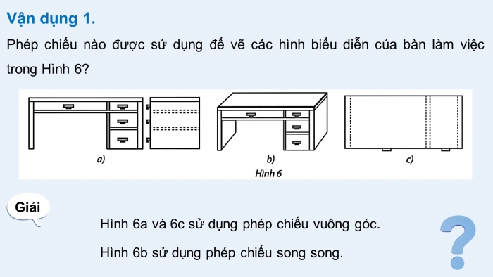 Giáo án điện tử chuyên đề Toán 11 chân trời Bài 1: Hình biểu diễn của một hình, khối