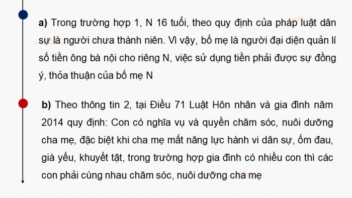 Giáo án điện tử chuyên đề Kinh tế pháp luật 11 cánh diều Bài 8: Một số quy định của pháp luật dân sự về hôn nhân và gia đình, thừa kế di sản