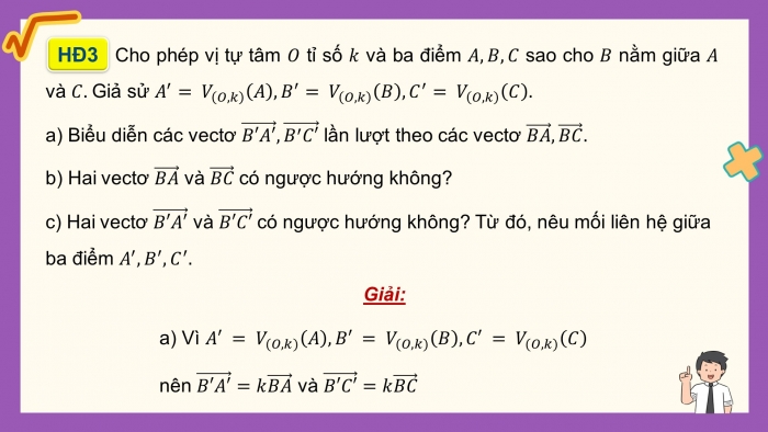 Giáo án điện tử chuyên đề Toán 11 cánh diều Bài 2: Phép đồng dạng