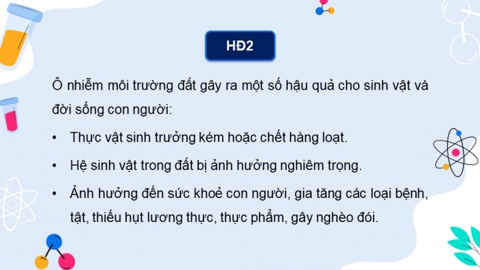 Giáo án điện tử chuyên đề Sinh học 10 chân trời Bài 12: Công nghệ ứng dụng vi sinh vật trong xử lí ô nhiễm môi trường