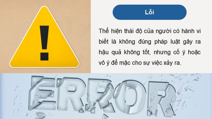 Giáo án điện tử chuyên đề Kinh tế pháp luật 10 cánh diều Bài 9: Khái niệm, các nguyên tắc của pháp luật hình sự