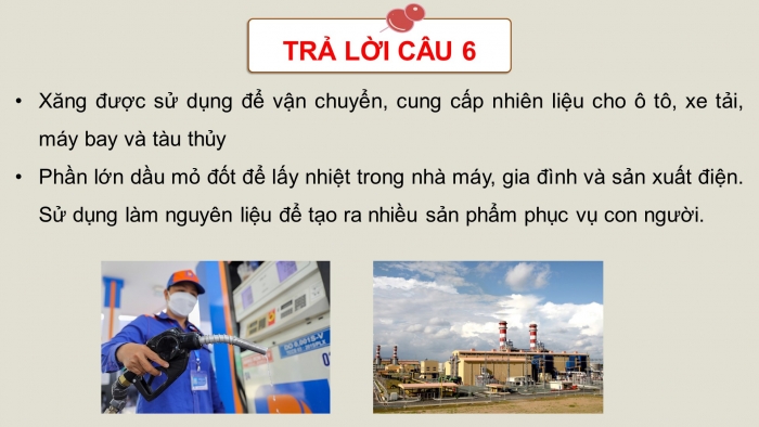 Giáo án điện tử chuyên đề Hoá học 11 cánh diều Bài 9: Sản xuất dầu mỏ và nhiên liệu thay thế dầu mỏ