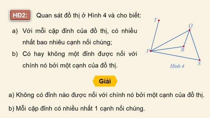 Giáo án điện tử chuyên đề Toán 11 cánh diều Bài 1: Một vài yếu tố của Lí thuyết đồ thị. Đường đi Euler và đường đi Hamilton