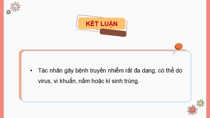 Giáo án điện tử chuyên đề Sinh học 11 chân trời Bài 6: Một số bệnh dịch phổ biến ở người