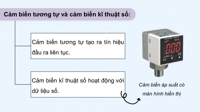 Giáo án điện tử chuyên đề Vật lí 11 cánh diều Bài 1: Thiết bị cảm biến và khuếch đại thuật toán