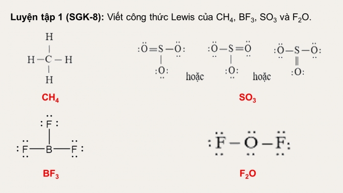 Giáo án điện tử chuyên đề Hoá học 10 cánh diều Bài 1: Liên kết hoá học và hình học phân tử