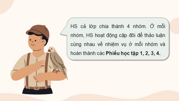 Giáo án điện tử chuyên đề Công nghệ chăn nuôi 11 kết nối Bài 9: Kĩ thuật nuôi dưỡng và chăm sóc chim cảnh