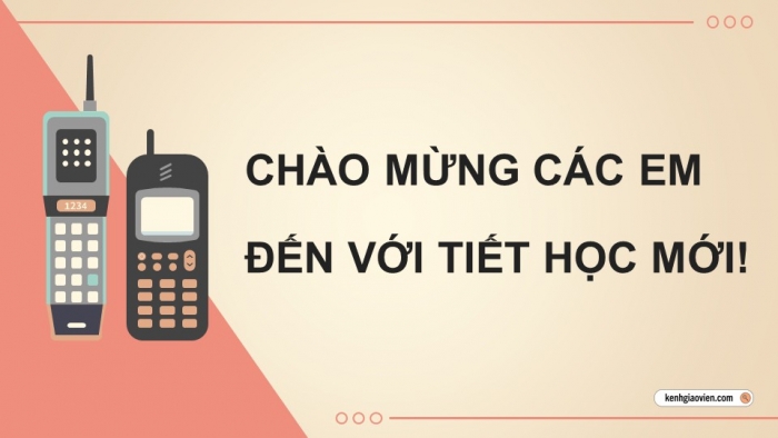 Giáo án điện tử chuyên đề Vật lí 11 kết nối Bài 5: Tín hiệu tương tự và tín hiệu số