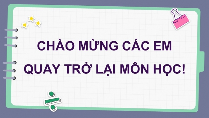 Giáo án điện tử chuyên đề Toán 11 cánh diều Bài 1: Phép dời hình (P2)