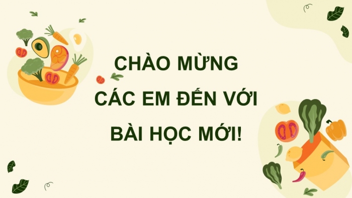 Giáo án điện tử chuyên đề Sinh học 11 chân trời Bài 11: Ngộ độc thực phẩm