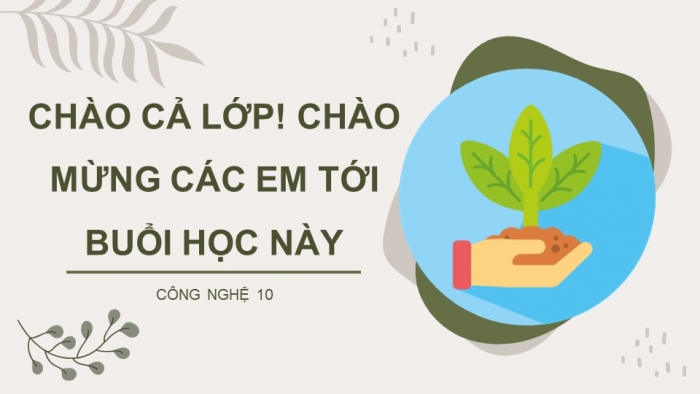 Giáo án điện tử chuyên đề Công nghệ trồng trọt 10 cánh diều Bài 4: Ứng dụng công nghệ sinh học trong sản xuất chế phẩm sinh học