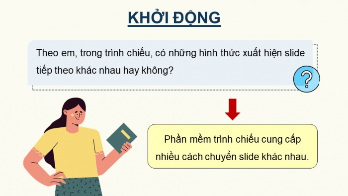 Giáo án điện tử chuyên đề Tin học ứng dụng 10 cánh diều Bài 2: Hiệu ứng chuyển động