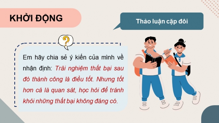 Giáo án điện tử chuyên đề Kinh tế pháp luật 10 cánh diều Bài 8: Kinh nghiệm thực tiễn sản xuất kinh doanh của doanh nghiệp nhỏ