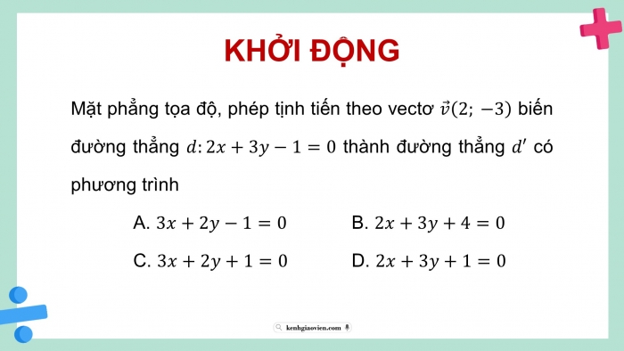 Giáo án điện tử chuyên đề Toán 11 kết nối Bài tập cuối CĐ 1