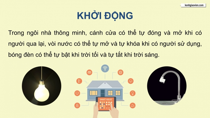 Giáo án điện tử chuyên đề Vật lí 11 kết nối Bài 9: Mạch điện đơn giản có sử dụng thiết bị đầu ra