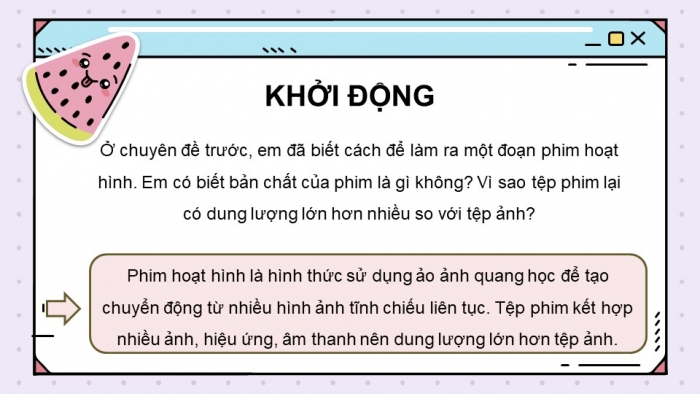 Giáo án điện tử chuyên đề Tin học ứng dụng 11 kết nối Bài 12: Tạo ảnh động